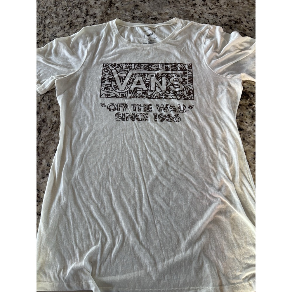 Vintage Vans,‎ Off-The-Wall T-Shirt, Ladies 2X. 3135